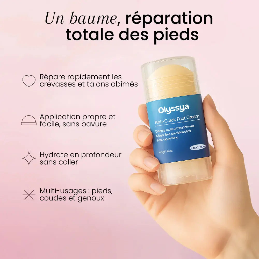Baume pieds Olyssya