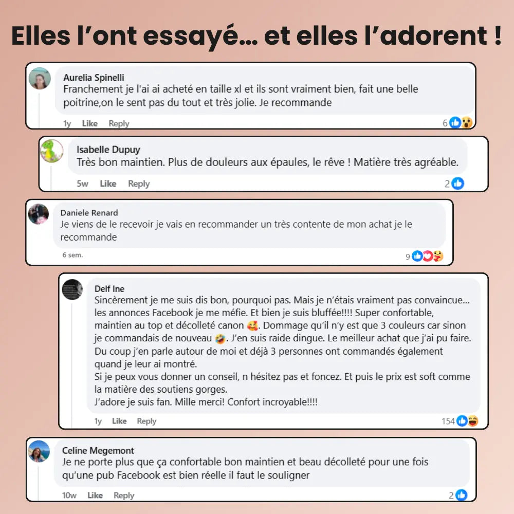 TrueLift 2.0 - Soutien-gorge sans armatures pour forte poitrine